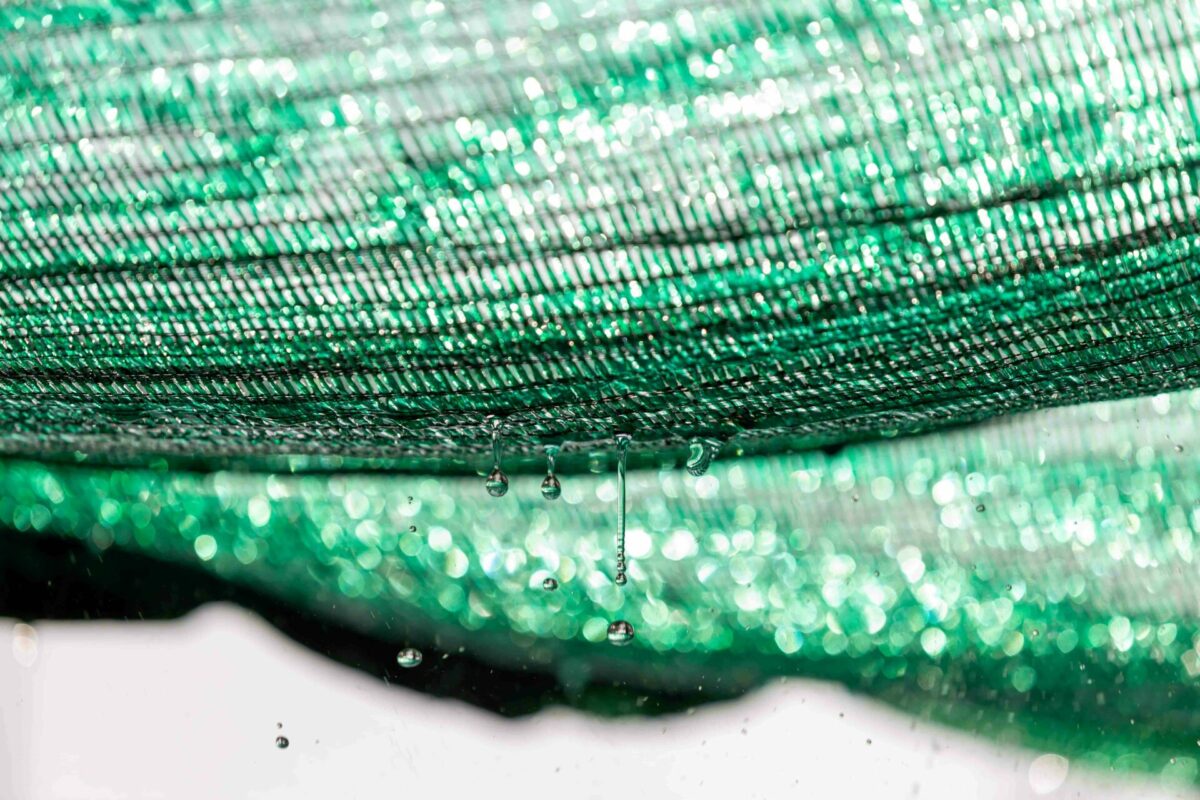 ผ้าสแลนดักหมอก ใช้เพื่อการกักเก็บน้ำ